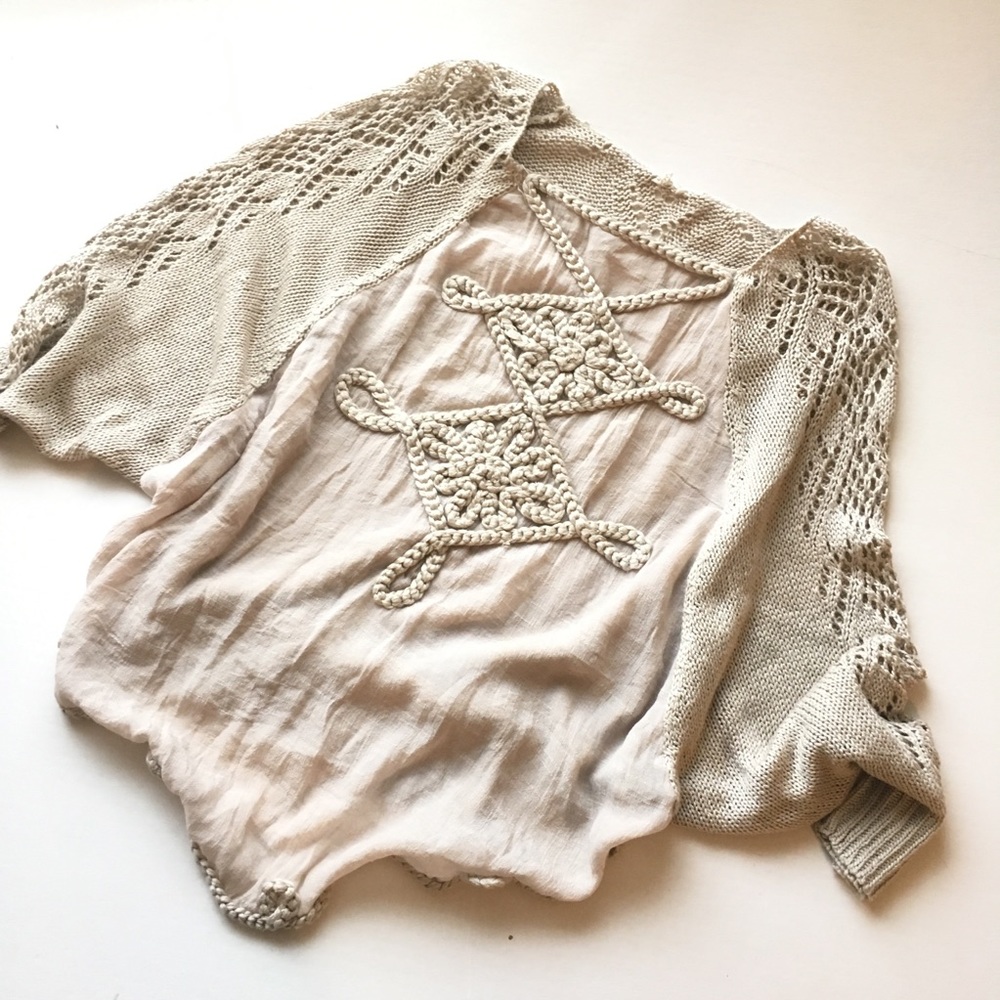 Trendology Selfie Couture Cable Knit Sweater